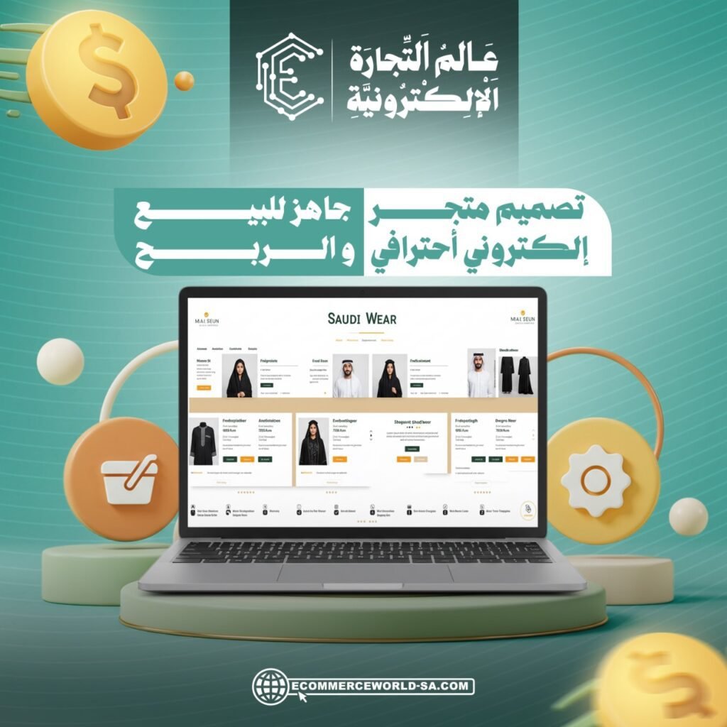 تصميم متجر إلكتروني شوبيفاي + ووكوميرس
